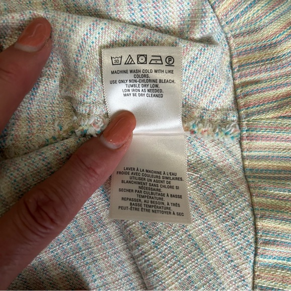 Women's Anthropologie Pilcro and the Letterpress A-Line Striped Skirt S4 - Picture 8 of 10